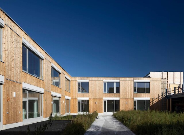 default default, Ecole St Joseph à Ekeren (Belgique) : 6 mois pour construire en bois