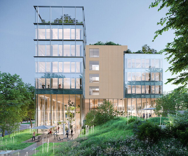 default default, Le siège social de GA Smart Building à Toulouse, un pas supplémentaire vers un immobilier décarboné