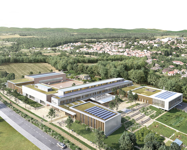 default default, Construction du collège innovant de Bethoncourt à MONTBELIARD Nord (25)